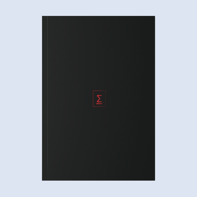 Softcover Notebook, A5 ENSIGMA X